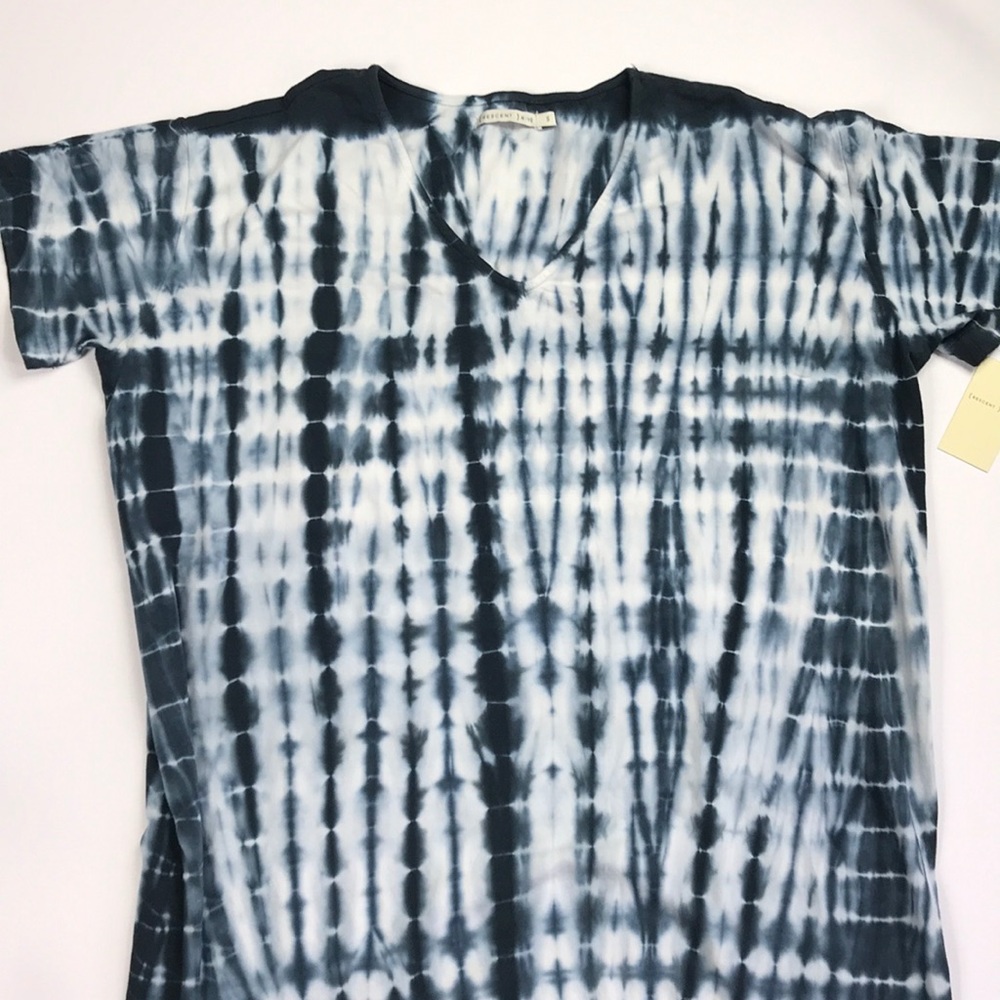 Crescent Drive hand tie dyed over sized dress